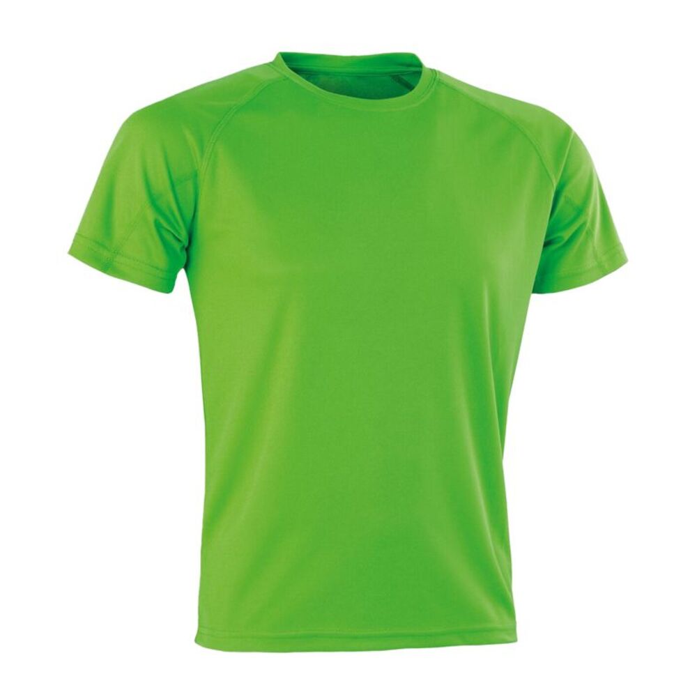 Spiro Mens Aircool T-Shirt / Lime Punch